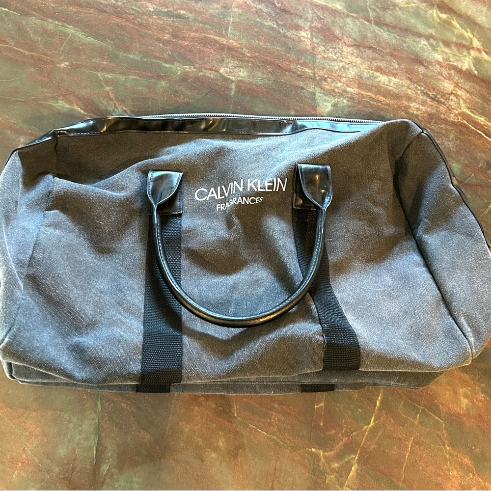 Calvin Klein Grey Travel Bag